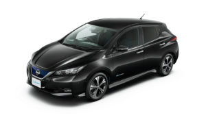 Електромобіль Nissan Leaf 2018 — колір black