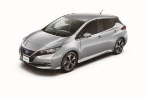 Електромобіль Nissan Leaf 2018 — колір gray