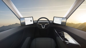 Інтерьер Tesla Semi — фото 3