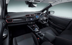 Салон Nissan Leaf Nismo