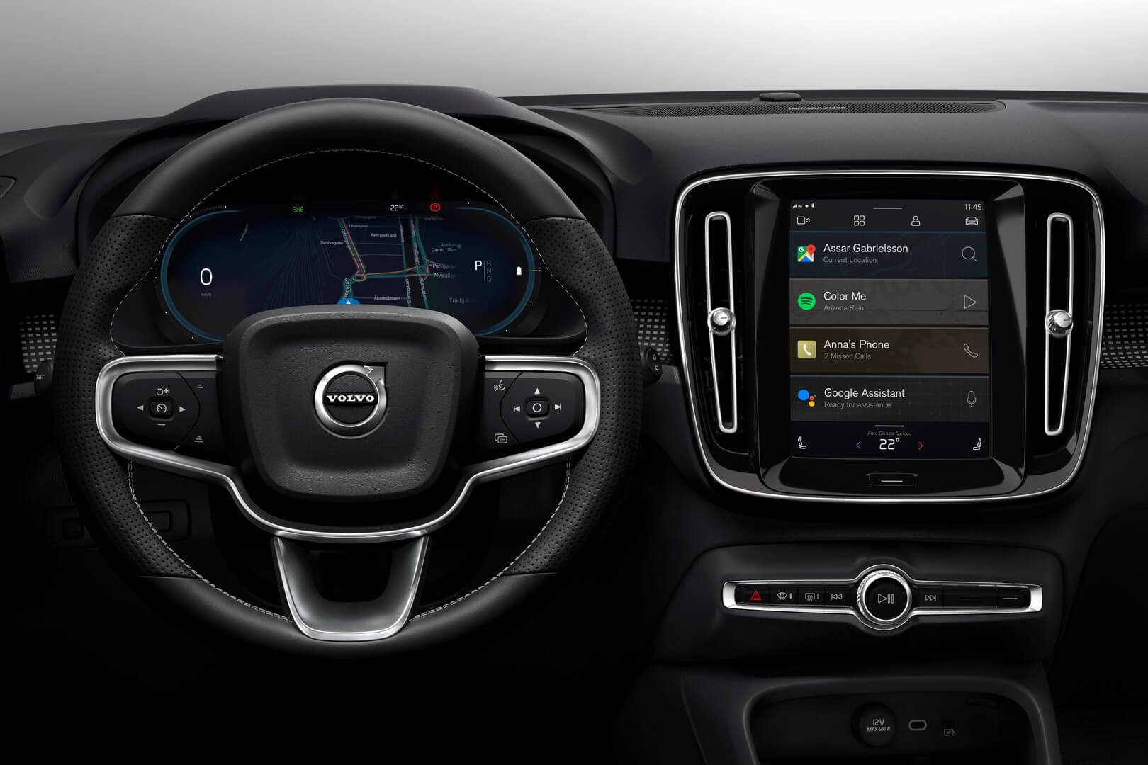 Нова інформаційно-розважальна система в Volvo XC40 на базі Android з вбудованими технологіями Google Нова інформаційно-розважальна система в Volvo XC40 на базі Android з вбудованими технологіями Google